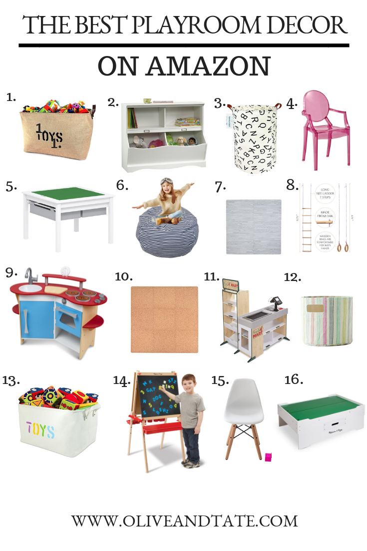 The Best (Gender Neutral) Playroom Decor on Amazon